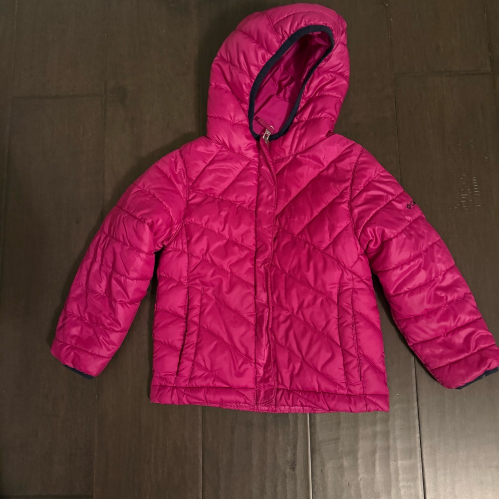 Columbia Kids Fuchsia Puffer Jacket